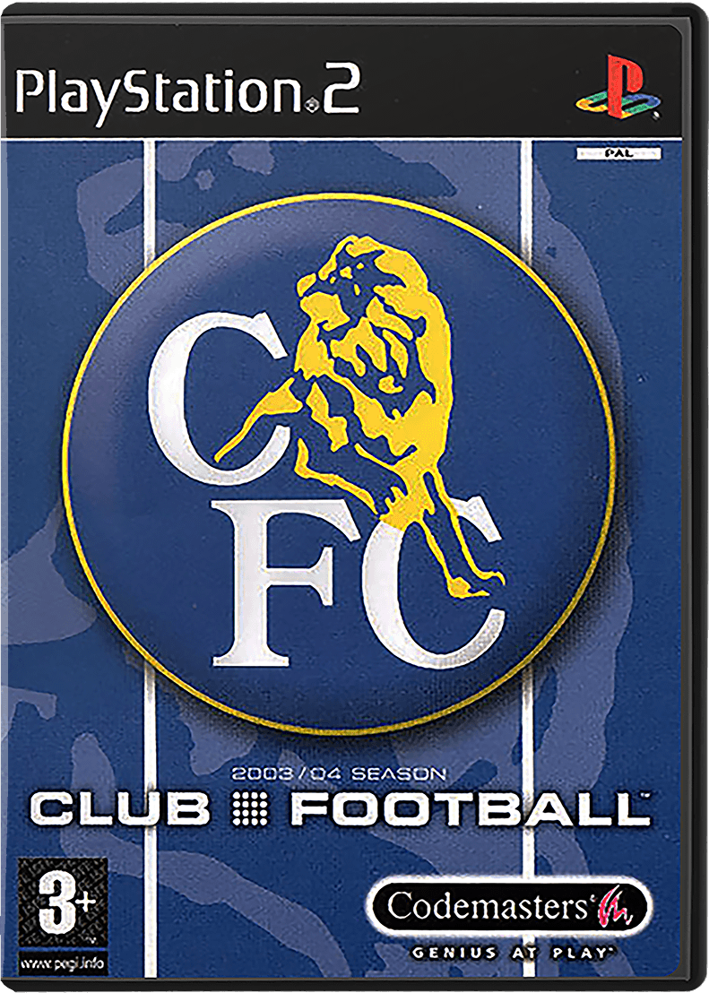 Club Football: Chelsea box art for Playstation 2